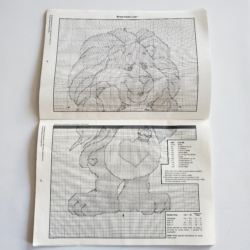 Paragon Needlecraft Care Bear Cousins Booklet 1985 Vintage